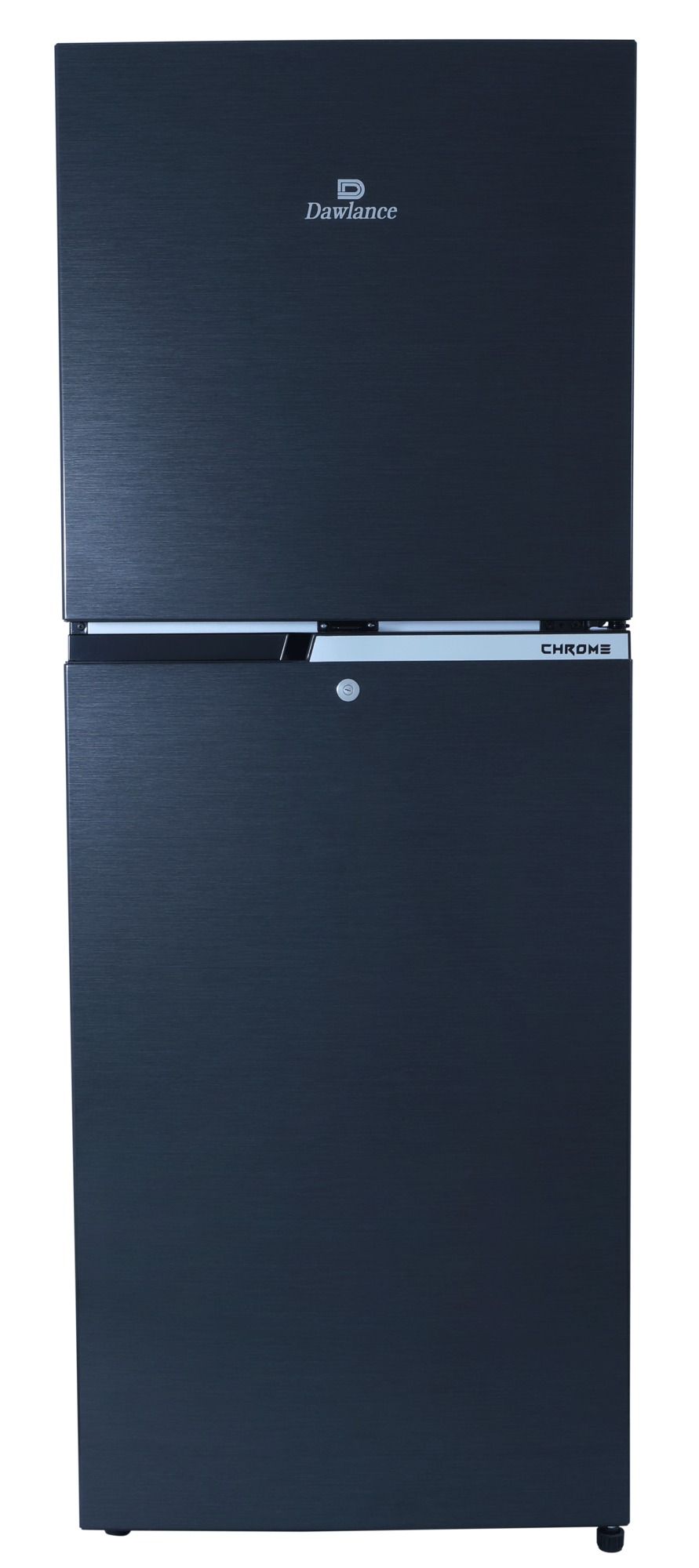 Dawlance 9169WB Chrome Hairline Black Double Door Refrigerator