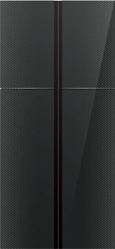 Dawlance Dfd 900 Glass Door Inv Sapphire Black Multi Door Refrigerator